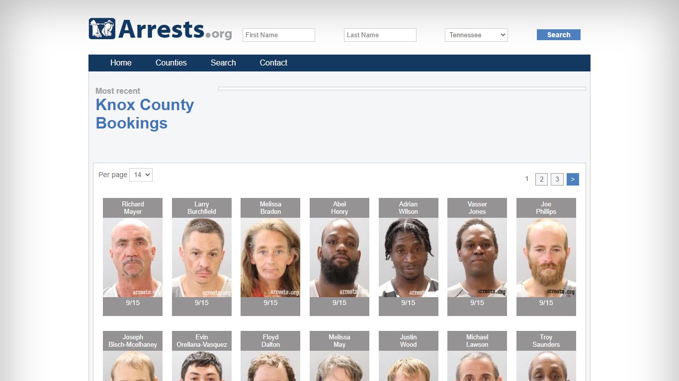 Knox County Arrests and Inmate Search